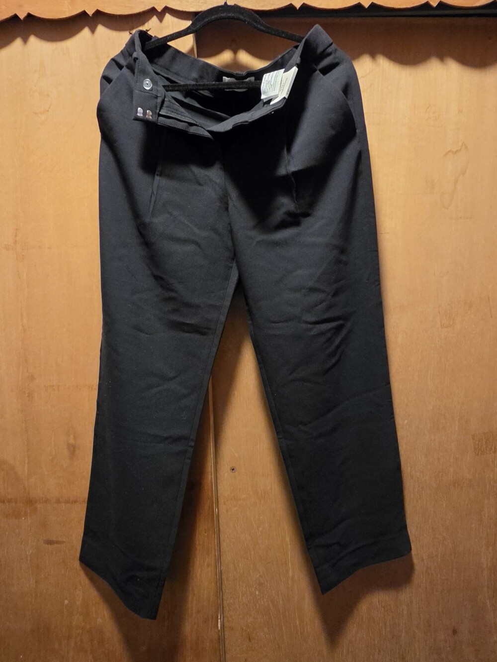 Abercrombie High Rise Straight Work Pants